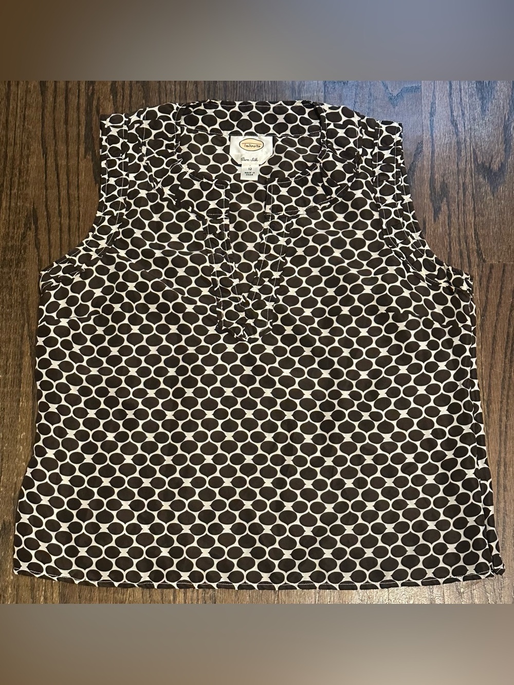 Talbots Pure Silk Blouse